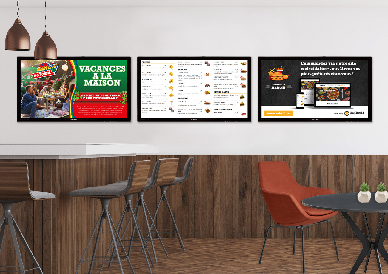 &Eacute;crans digitaux